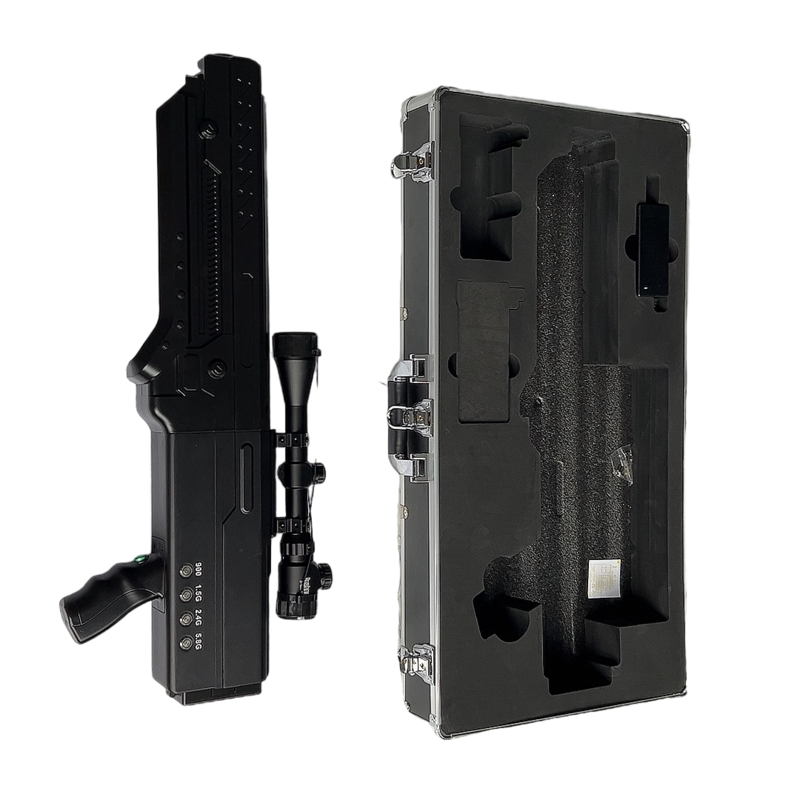  托克逊手持便携式枪型低空防御反制四通道A型