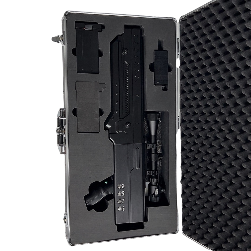  托克逊手持便携式枪型低空防御反制四通道B型