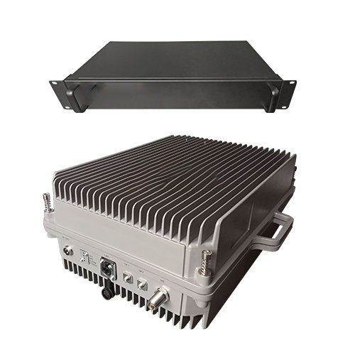  托克逊TETRA800数字警用集群数字光纤直放站远近端机