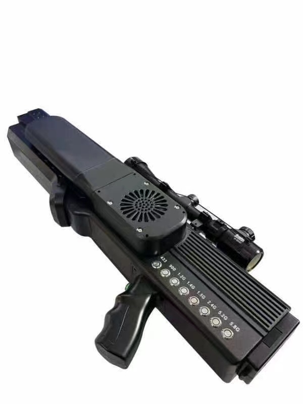  托克逊手持便携式枪型低空防御反制八通道