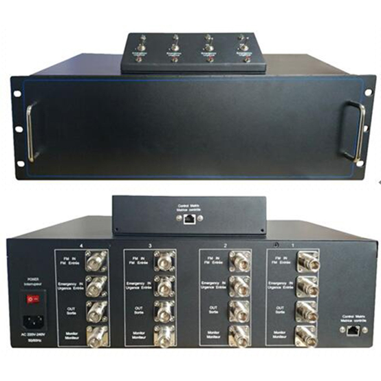  托克逊FM应急广播插播控制器